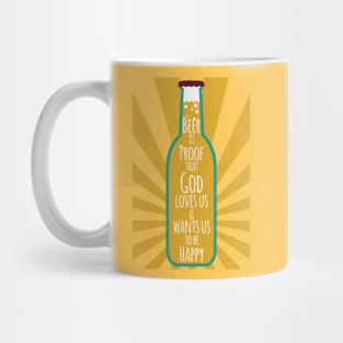 God Loves Us Mug